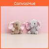 Plush Keychain Elephant Doll Stuffed Animal Toy Decoration Pendant Cartoon Gift