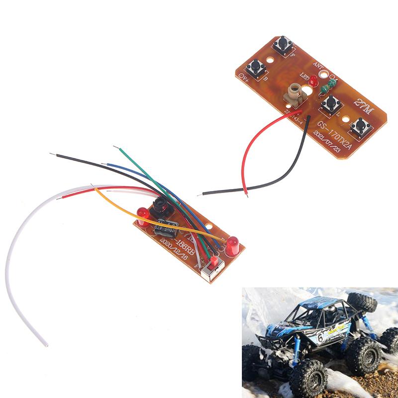 4Ch Rc Remote Control 27Mhz Circuit Pcb Transmitter Receiver Board Radio System For Rc Car