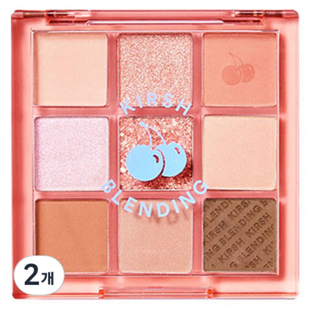 Палитра теней для век Kirsch Blending Sweet Dream, оттенок 02 Peach Dream, 2 шт.