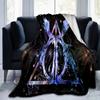 Enchanted Wings of Twilight: A Mystical Artwork for Your SpacePrint Blanket, Soft Blanket For Sofa Office Bed And Travelling Daughter Birthd