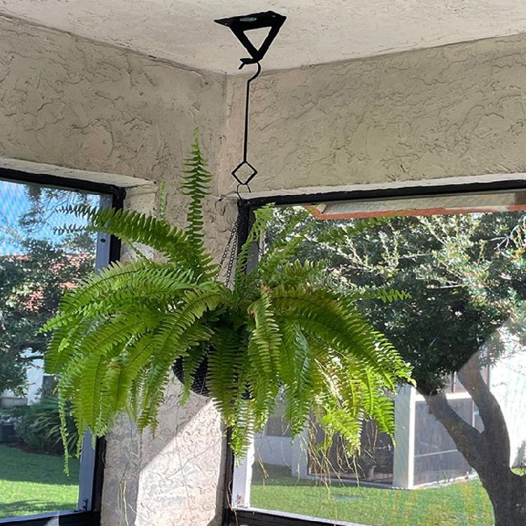 Тяжелый железный подвесной крючок 55 фунтов Грузоподъемность Металлический удлинительный крючок 4 шт. для кашпо Одежды Домашнего декора