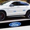 ckyfrl1 Vinyl Car Logo Sticker Body Door Trunk Decal Decoration Auto Accessories For Ford Focus Mondeo Mk4 Mustang Kuga Fusion ST Max