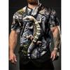 Horror Snake 3d Printed T Shirt Man Women Animal Snakes Pattern Tshirt Round Neck T Shirt Summer Casual Short Sleeve Tee Shirts