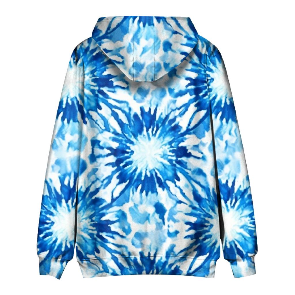 Men's Loose Printed Hooded Sweatshirt Men's Casual Fashion Sports Sweatshirt