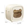 Wall Mounted Roll Paper Tube Box Waterproof Washcloth Storage Box Durable Toilet Paper Box  Home