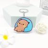 Acrylic Super Cute Couple Keychain Cartoon Cute Cartoon Bubu Dudu Key Chain  Bag Pendant