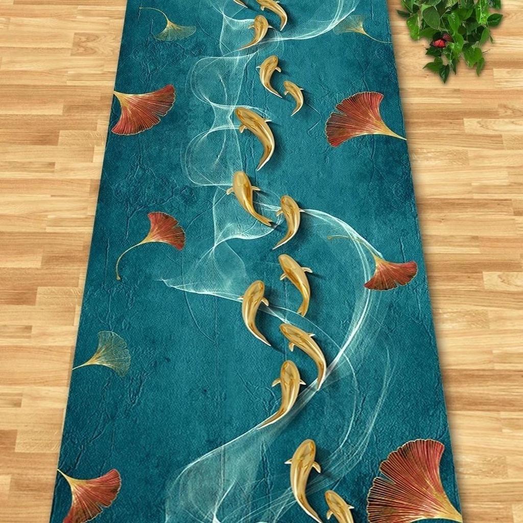 Скандинавский коридор, длинный ковер для гостиной, нескользящий ковер для лестницы, прихожей, прохода в отеле, свадебный домашний коврик для входа