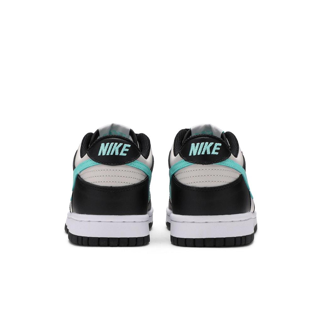 Nike Dunk Low Grade School 'Tiffany' (Unisex) Light Smoke Grey / Black / Tiffany Blue Kids' Skateboarding Shoes CW1590 003