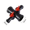 1Pc Drip Irrigation Micro-Sprinkler 50x28/65x28mm Tee/Four-Way Connectors 2-inch to 1-inch Agricultural Irrigation Valve Joint