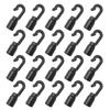 20 Pcs Bungee Shock Cord Hook for 1/4 Inch Cord Rope