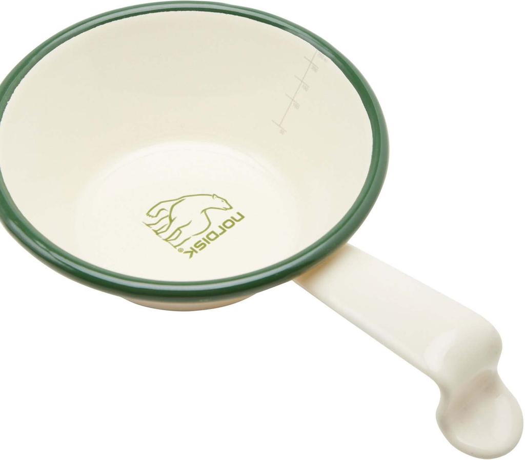 NORDISK Outdoor Camp Sierra Cup Enamel Madame Blue мерный стакан 250 мл MADAM BLA MEASURE CUP Cream Genuine 10421002 [Японский продукт]