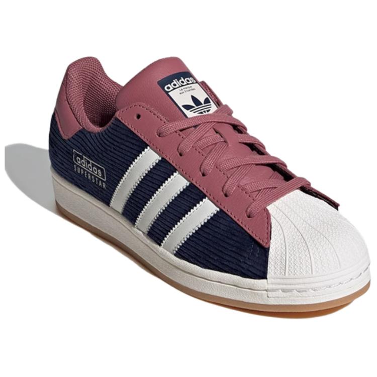 adidas Оригинальные Superstar Удобные Простые Низкие Кроссовки Женские Кроссовки Синие IG2152