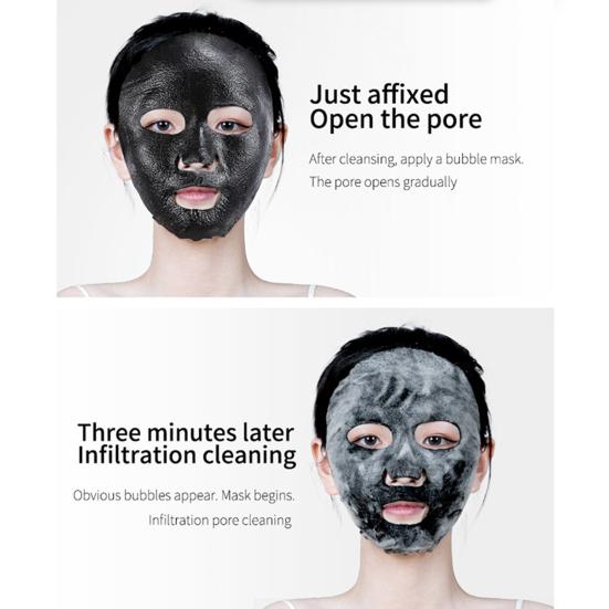 25 г Маска Легко очищаемая увлажняющая портативная антивозрастная пузырьковая маска для лица