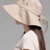 WHITE SANDS Ribbon Linen Bucket Hat Rorus (4 Colors)