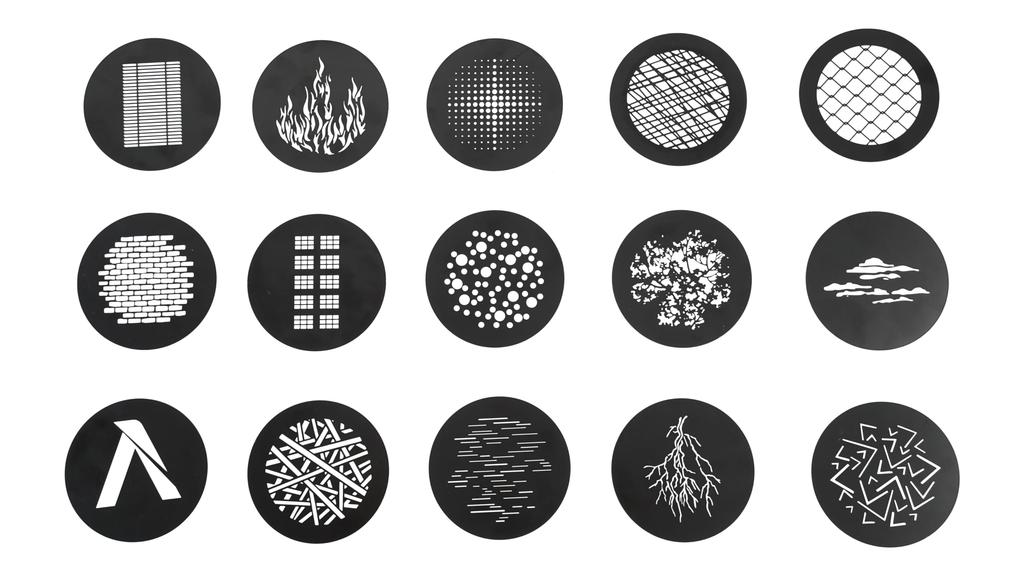 Aputure Spotlight SE Spotlight for Light Shaping Creative Lighting Adjustment 15 Gobo Style Aputure 150C 300C S Series for Bowens Mount Light 19°