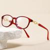 Blue Ray Blocking Anti-Blue Light Reading Glasses Eye Protection Hyperopia Glasses Ultralight Square Eyeglasses