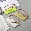 With Hanging Rope Sunglasses Bag PU Leather Reading Glasses Box Eyewear Protector  Boys Girls