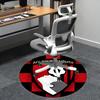 AFC Bournemouth,Soccer Badge Chair mat Round Rug Office carpet,Non slip, Suitable for Living Rooms, Bedrooms Decor1205050a