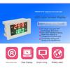YB4835VA DC0-600V 1000V DC Цифровой дисплей Вольтметр и Амперметр Двойной дисплей Цифровой 1KV Высоковольтный измерительный прибор
