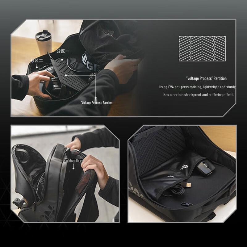 Lenovo Многофункциональный тонкий рюкзак для ноутбука Legion X3