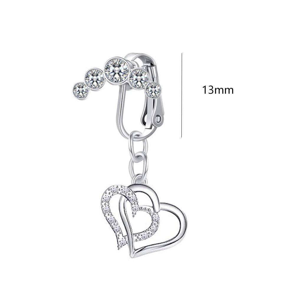 Зажим для пупка, поддельный пирсинг, кольцо для пупка, кольцо из искусственного пупка, модные поддельные кольца для пупка, тело