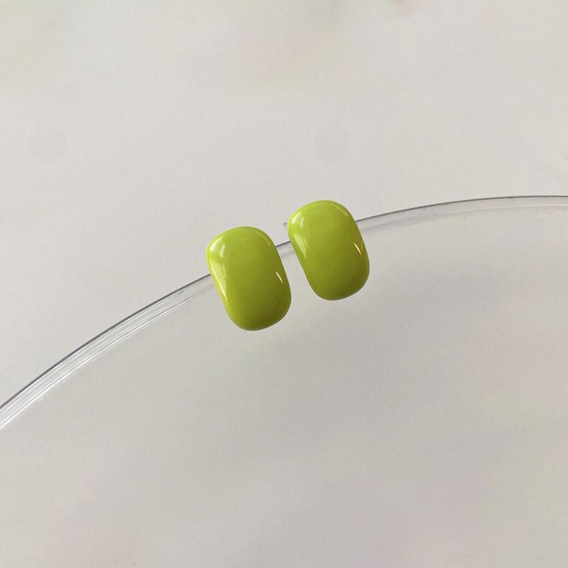 Женские зеленые серьги геометрические роскошные темпераментные модные хрустальные элегантные висячие серьги