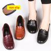 Классические женские модные кожаные лоферы на плоской подошве, нескользящая обувь на плоской подошве, обувь для уличной рабочей обуви