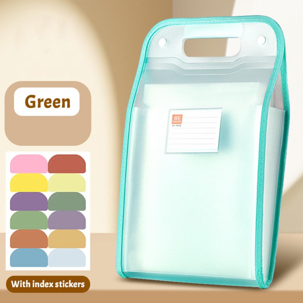 ПП Папка для файлов формата А4 Высокоемкий пакет для документов Мультяшная сумка-архив Подарок