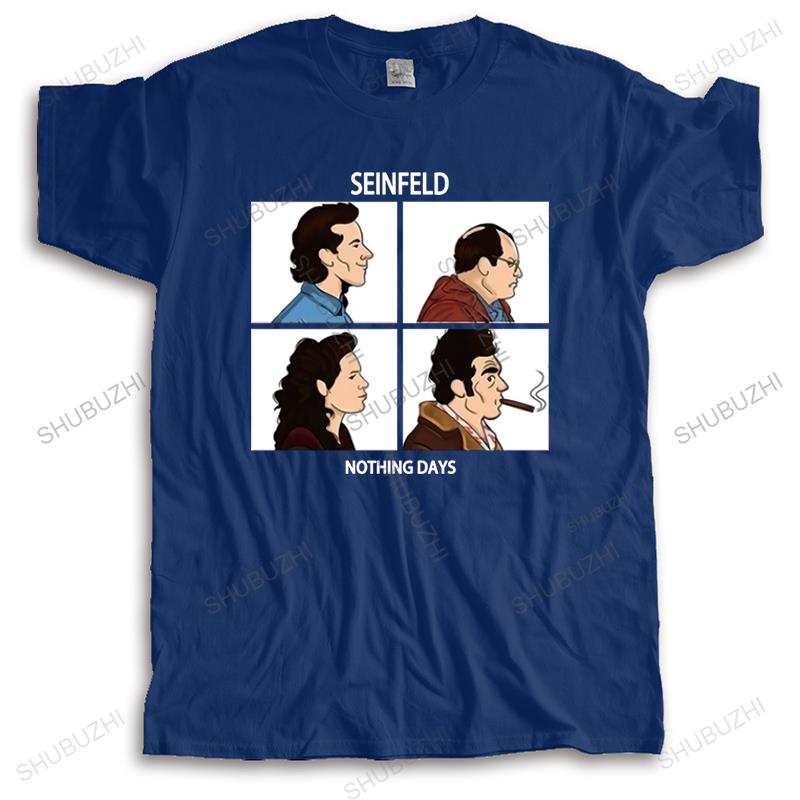 Men Cotton T Shirt Summer Brand vintage Tshirt Nothing Days Seinfeld unisex oneck high quality tee shirts cool short sleeve
