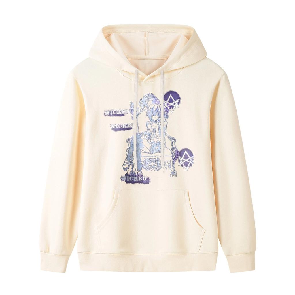 Толстовка с графическим принтом для унисекс и woУнисекс осень и зима толстовка с капюшоном Harajuku для унисекс ретро-куртка для уличной одежды