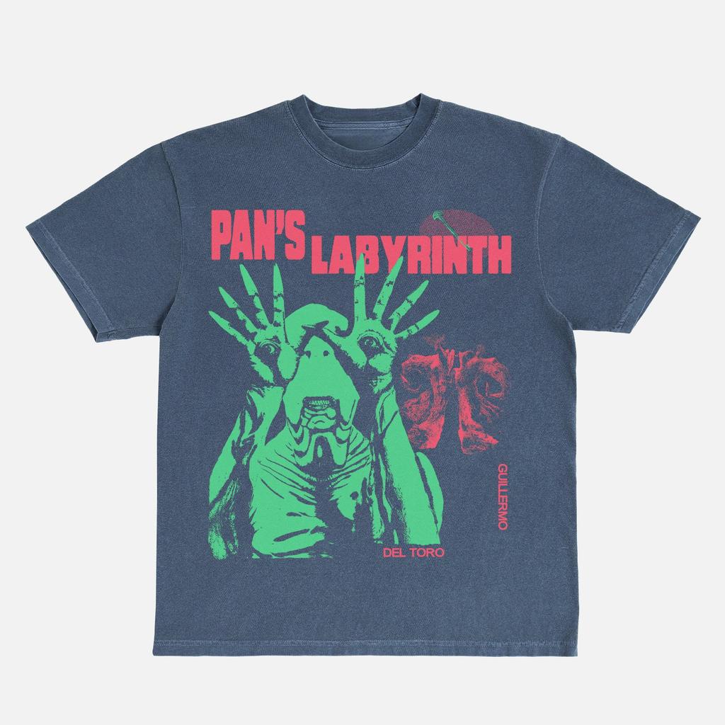 Classic Pans Labyrinth Movie With Pale Unisex Art Graphic Tee Cotton Unisexs Unisexs Tshirt Streetwear
