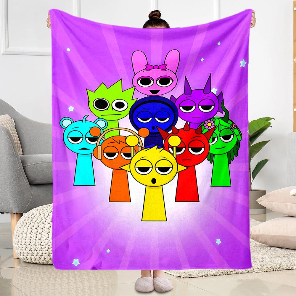 Sunny Bunnies Friendship Blanket Comfortable Great for Office Bedding Couch for All Seasons Warmthful Decor Perfect Gift for Relatives and Friends