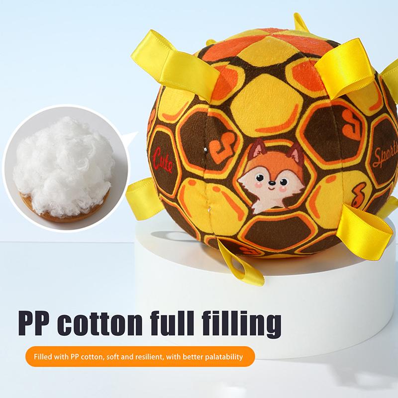 Pet Interactive Toys Cartoon Ball Dog Toy Pet Chewing Toys Training Decompress Bite Resistant Plush Dog Toys Pet Supplies