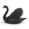 Simulation Swan Model White Swan Figurine Miniature Farm Animal Educational Toy Realistic Poultry Decoration Ornament