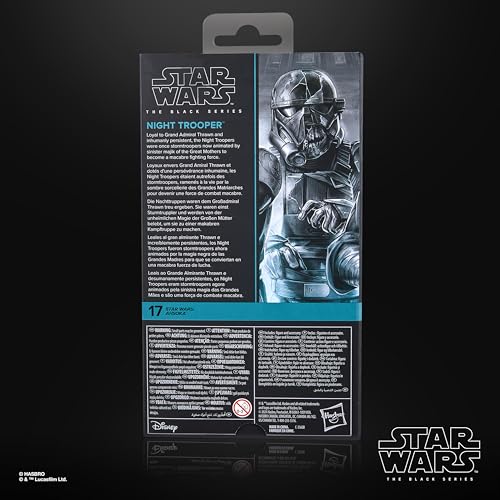 STAR WARS Коллекционная фигурка серии Black Series Night Trooper Асока премиум 6 дюймов