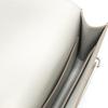 HERMES Roulis Evercolor Calfskin Pig Nose Wallet Bag Women's 80Gris Perle Pearl Gray H082053CK80