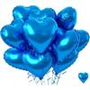 5 Pcs Heart Shape Foil Balloons DIY Air Balls New Wedding Decoration  Birthday Party