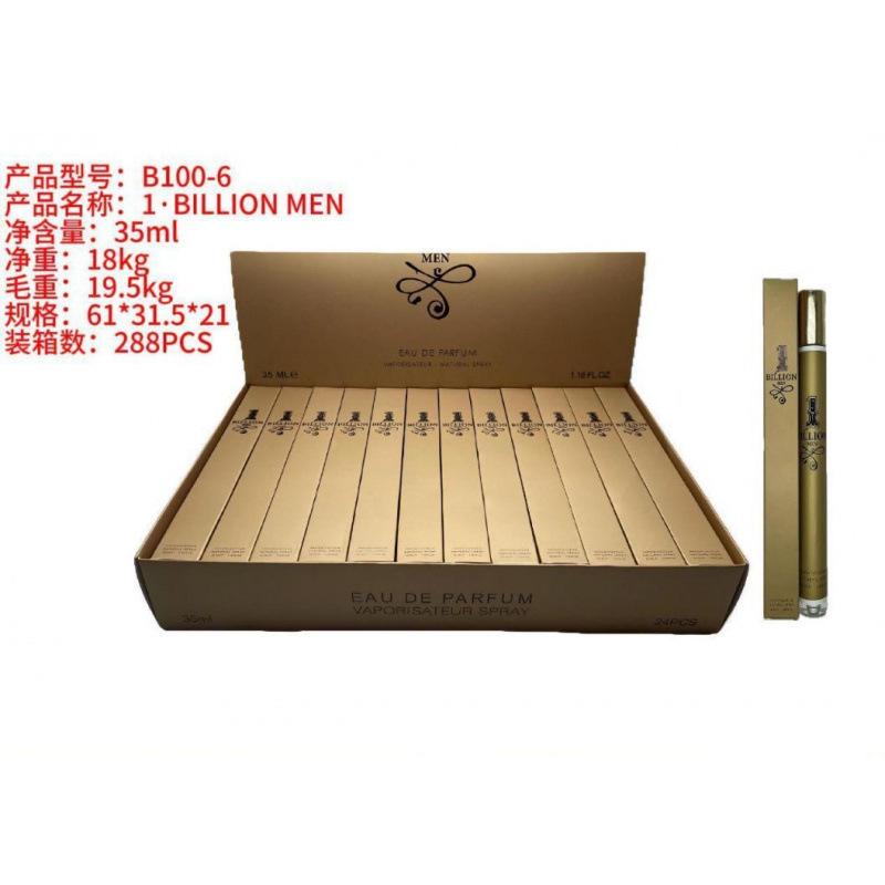 Мужской и женский парфюм в пробирке Маленькая пробирка 35 мл Модный женский ароматный цветочный парфюм