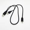 USB 2.0 A (папа) на Mini B 5-контактный Кабель для передачи данных С внешним кабелем питания A (папа) Для мобильного внешнего жесткого диска