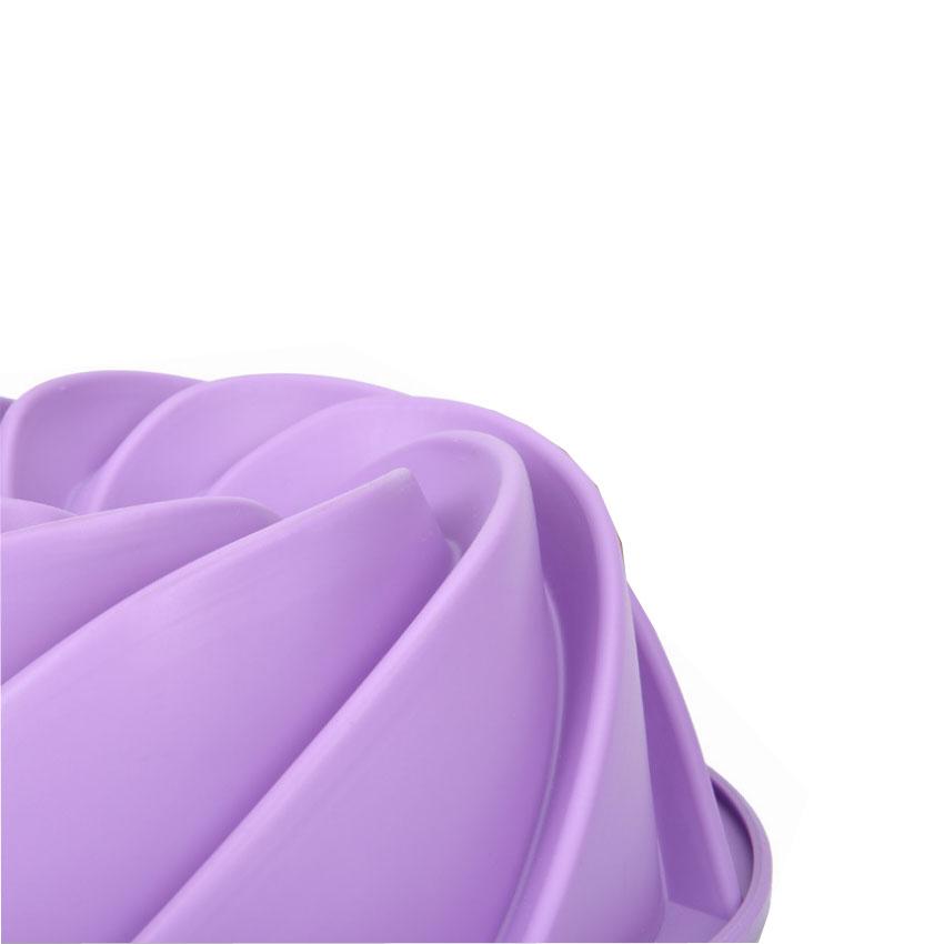 1 шт. большая спиральная форма силиконовая форма для торта 3D рифленая форма для торта хлебопекарные инструменты для выпечки посуда для выпечки