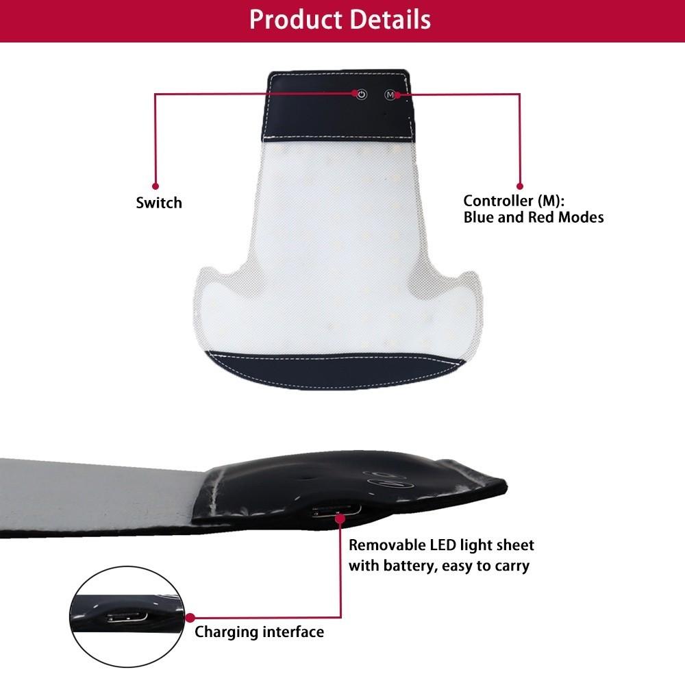 Therapy Device for Hair Loss Treatment Hair Regrowth New LED Red Light Therapy Cap Hair Growth Hat Red & Infrared Light