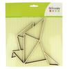 Wooden Shape To Decorate - ARTEMIO - Origami Cocotte - 20 X 20 Cm - Modern Decoration - Creativity