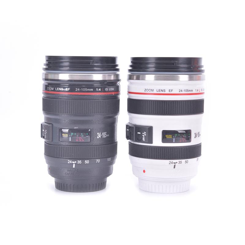 Камера из нержавеющей стали Ef24-105 мм, кофейная линза, кружка, кружки, подарочные кофейные чашки Canecas