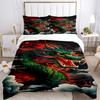 3pcs Dragon Fantasy Bedding Set, Includes Without Pillow Inserts, Soft Comfortable Bedding Set,All-Season Use a0924067