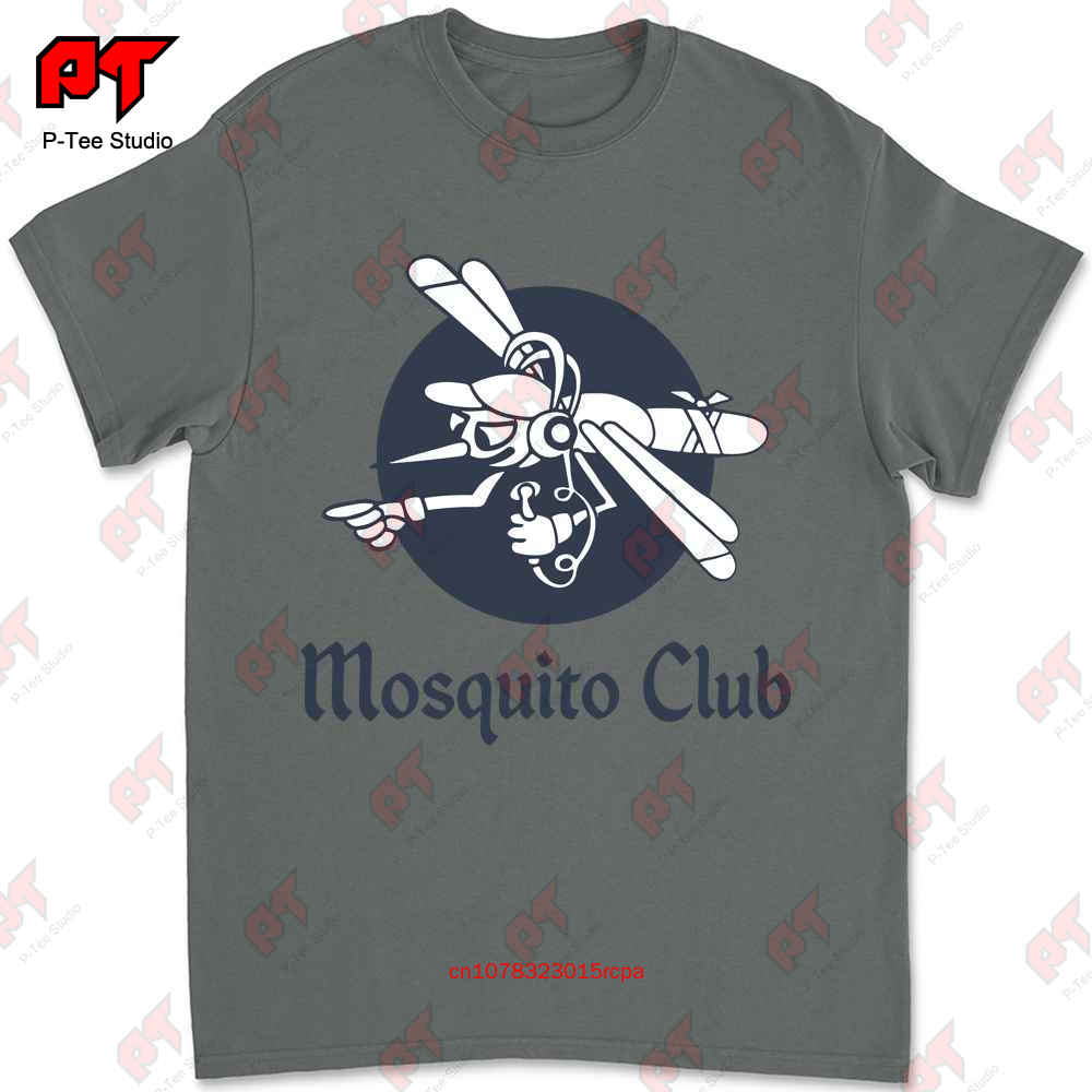 Винтажная футболка Buzz Rickson ВВС США Mosquito Club Размер 3IC7