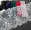 3 Meters Lace Trim,High Quality Lace Eyelashes Trim Handmade DIY Dress Fabric Home Decoration Accessories Garment Skirt The Sewing Cloth