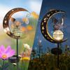 Stylish Garden Lights, String Lights for Lawns and Gardens, Garden Ornaments, Christmas Decorations, Outdoor Solar Powered, White Light (Monthly)