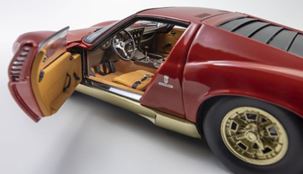 Kyosho Original Масштаб Lamborghini Miura P400 Готовое изделие KS08314R 1/18 (красный)