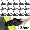 10/50/100pcs Sturdy Tent Clips Outdoor Tarpaulin Clips Anti-wind Fixed Camping Tent Hook Crocodile Clamp Clip for Outdoor Campin