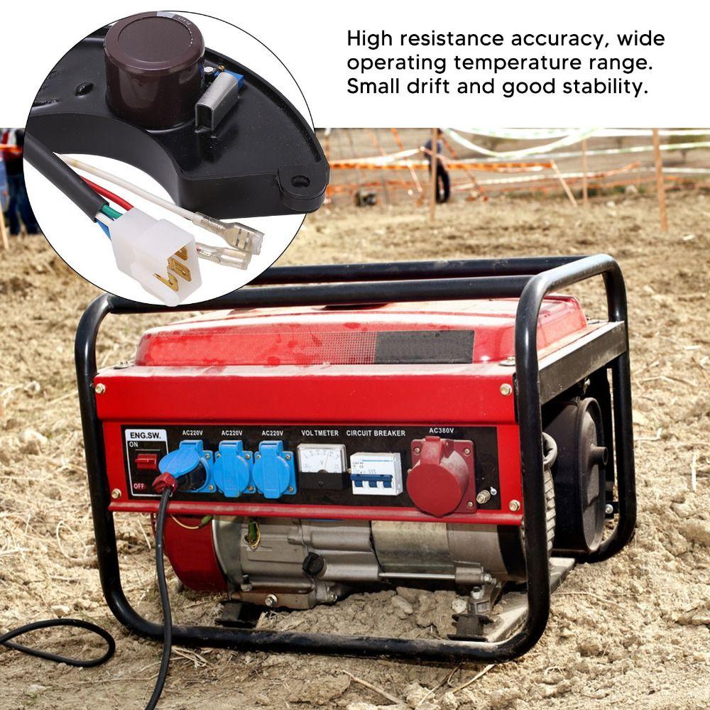 1 Phase 6 Wire AVR Volt Regulator 450V 680UF Voltage Regulator Accessory Controls